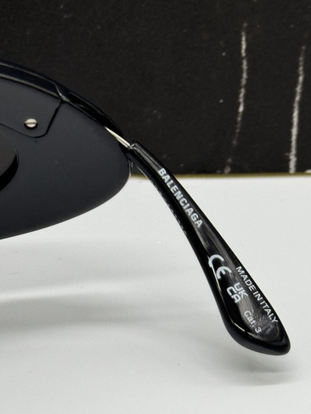 NEW BALENCIAGA BB0232S 001 BLACK UNISEX SUNGLASSES BALENCIAGA EYEWEAR - Picture 14 of 16